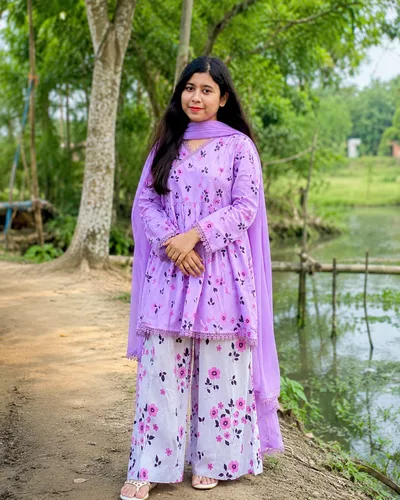 Premium Pakistani Inspired Pure Soft Cotton Three-Piece Collection — Dresses — Dhaka, Bangladesh | AURAREM — view 2