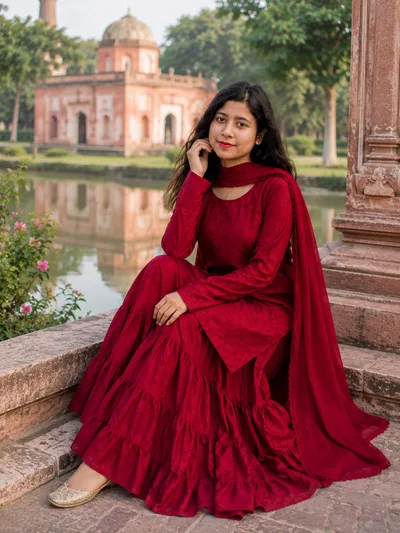 Premium Cotton 3 Piece — Dresses — Dhaka, Bangladesh | AURAREM — view 4