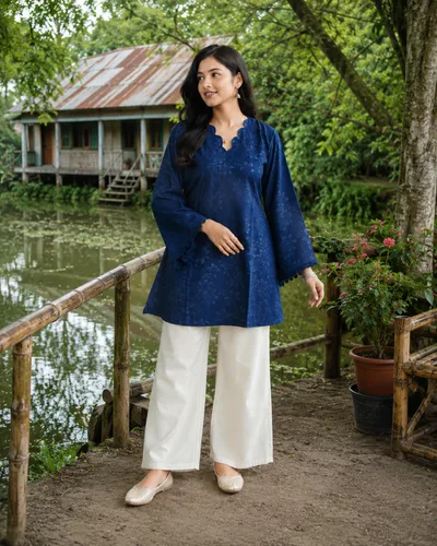 premium jacquard kurti — Kurtis — Dhaka, Bangladesh | AURAREM