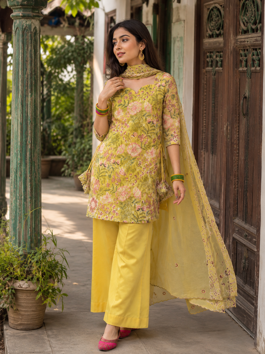 Premium 3-Piece Embroidery Set — Dresses — Dhaka, Bangladesh | AURAREM